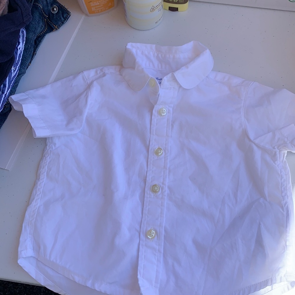 Ralph Lauren white button down